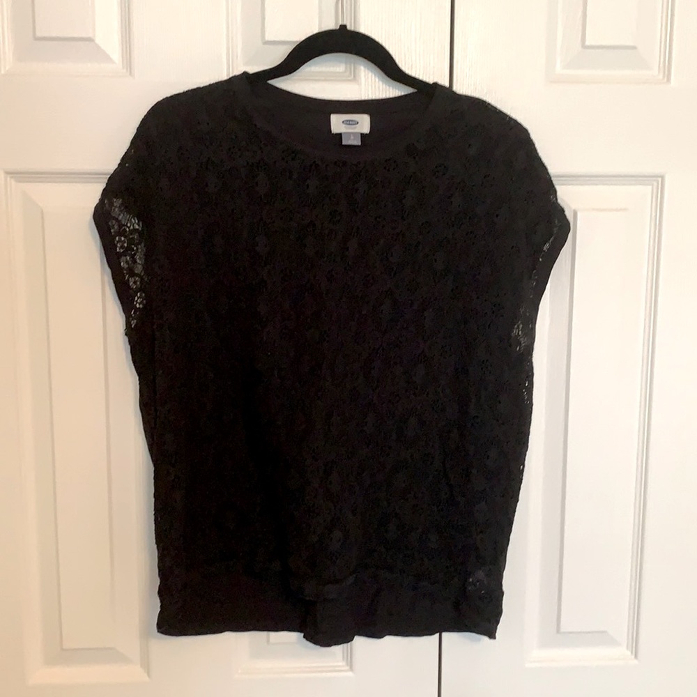 Black Lace Top